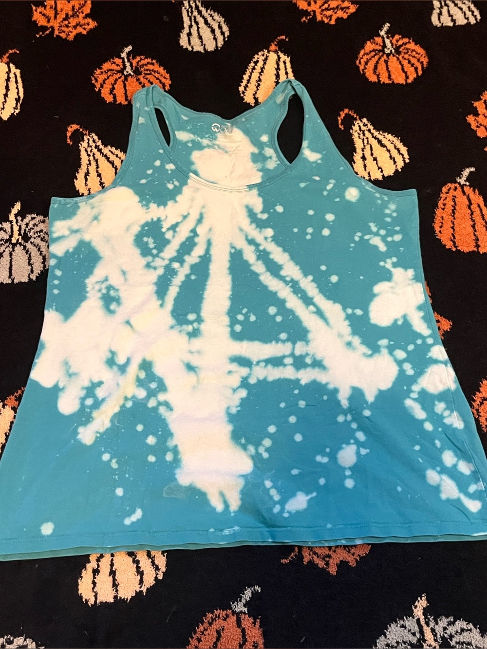 #19 Tie-Dye Teal Tank Top available on live sept 7th 9am mst